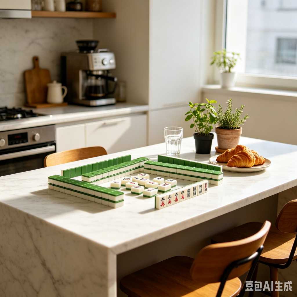 light mahjong set for easy carry
